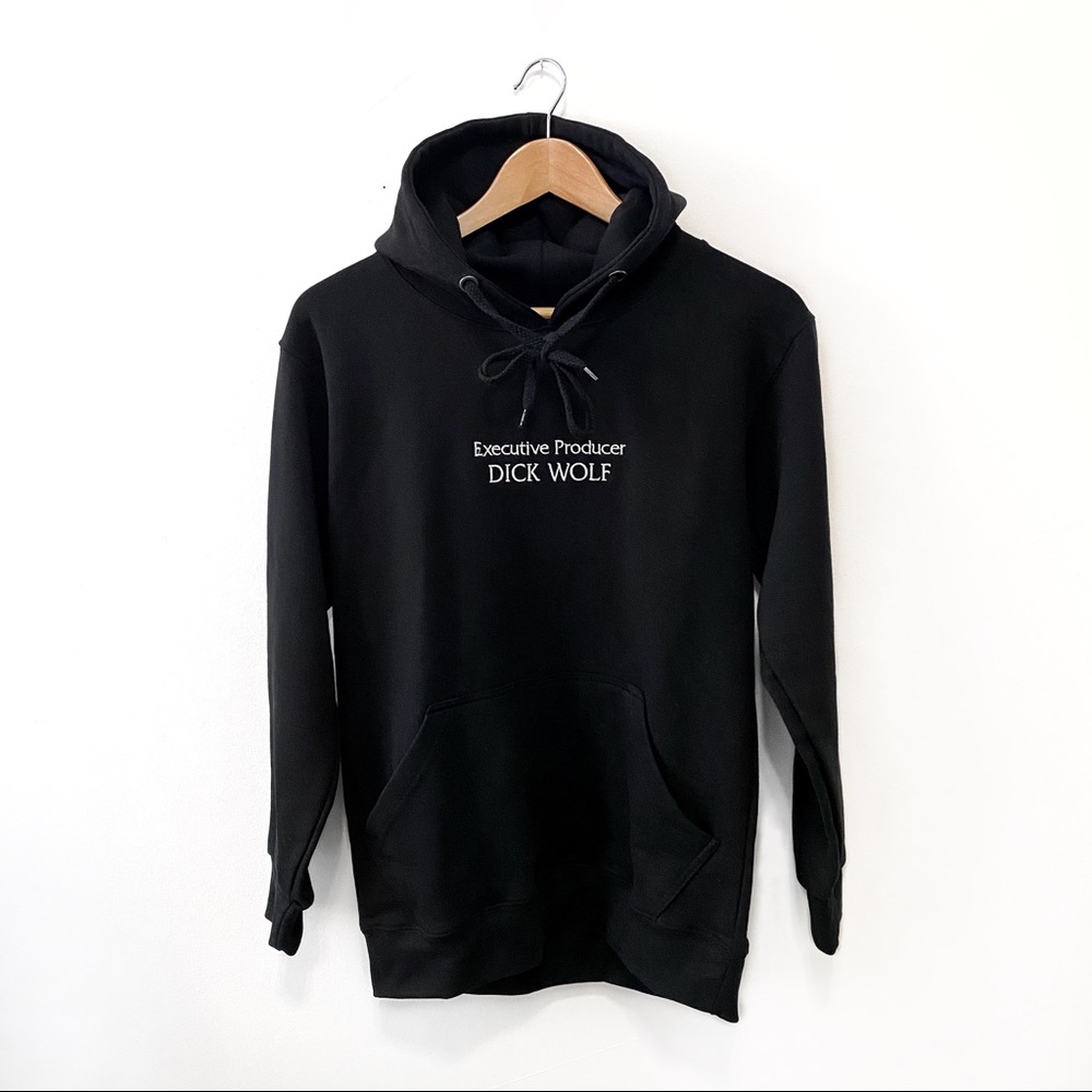 NWOT Custom “Dick Wolf” Hoodie